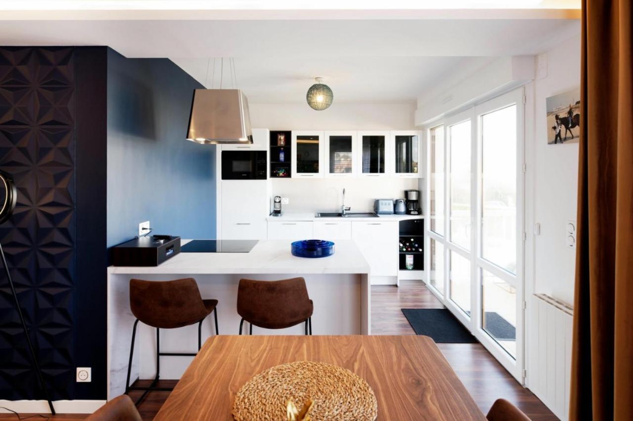 Le Luxe & Votre Vue Mer A Ouistreham Riva Bella Εξωτερικό φωτογραφία