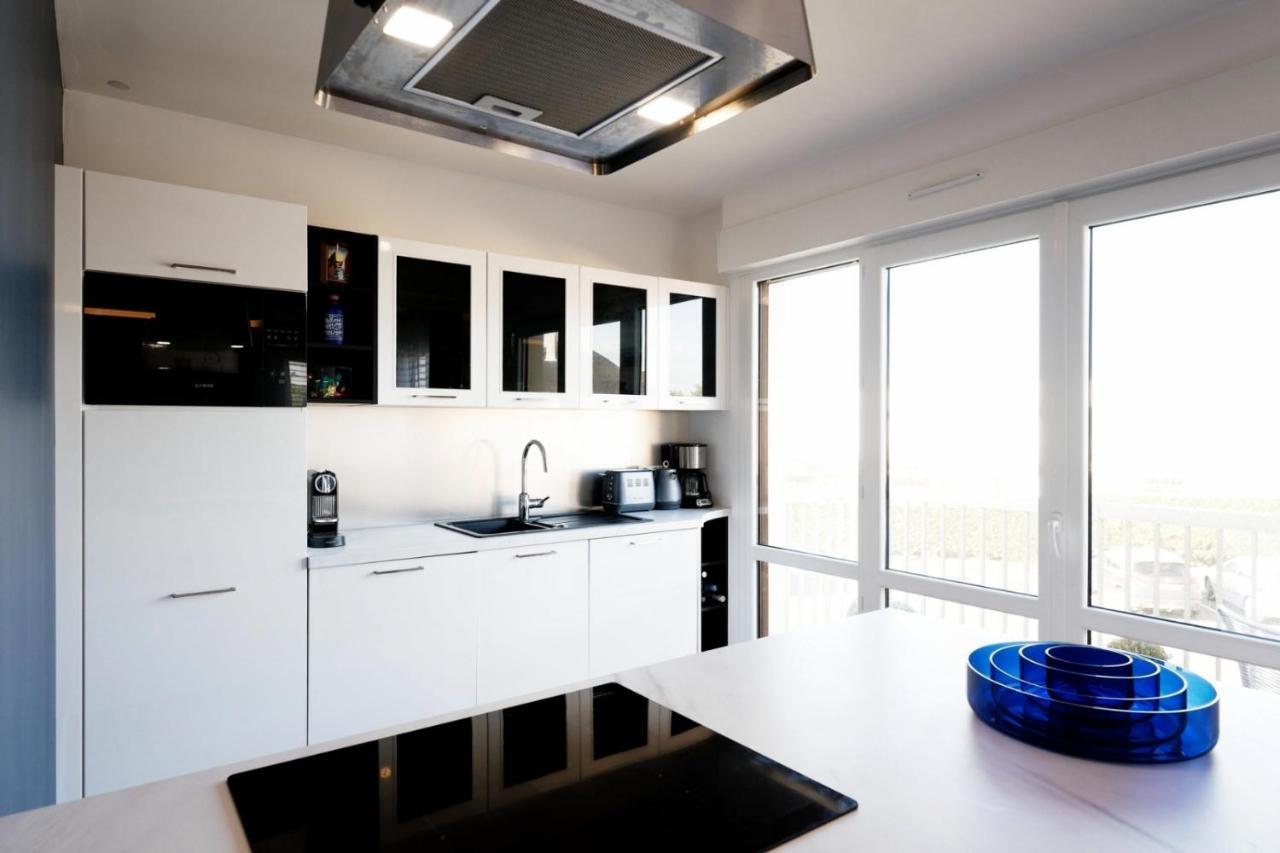 Le Luxe & Votre Vue Mer A Ouistreham Riva Bella Εξωτερικό φωτογραφία
